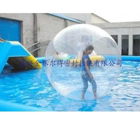 10# resin waterproof zipper for water walking-ball